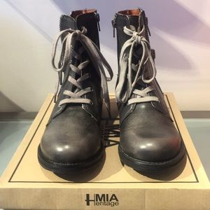 Charcoal Grey Boots